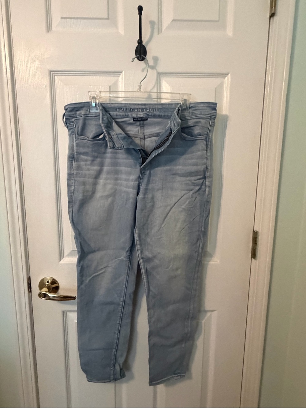 American Eagle Outfitters Light Wash Women's Jean Jegging - 14 Short